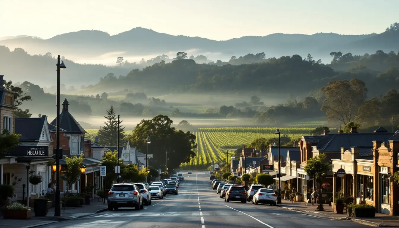 Healesville in the Yarra Valley, Yarra Ranges