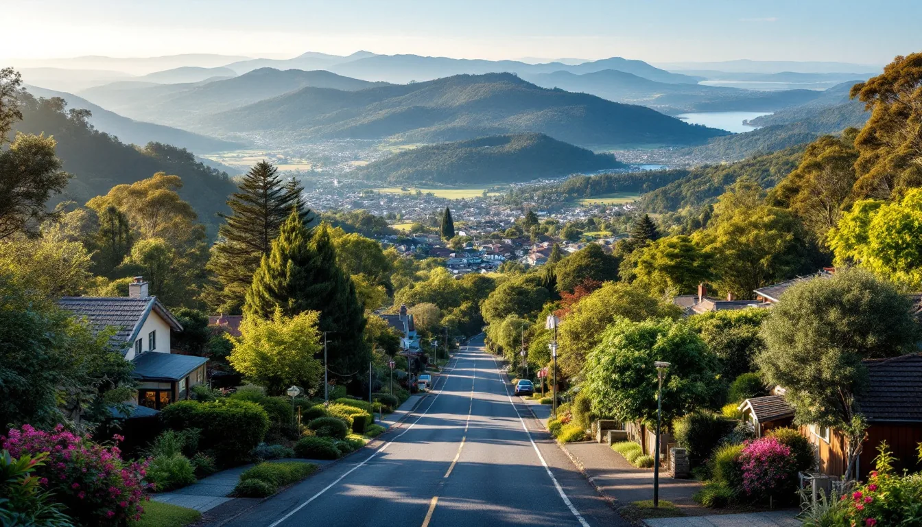 Kalorama and its landscape in the Yarra Ranges
