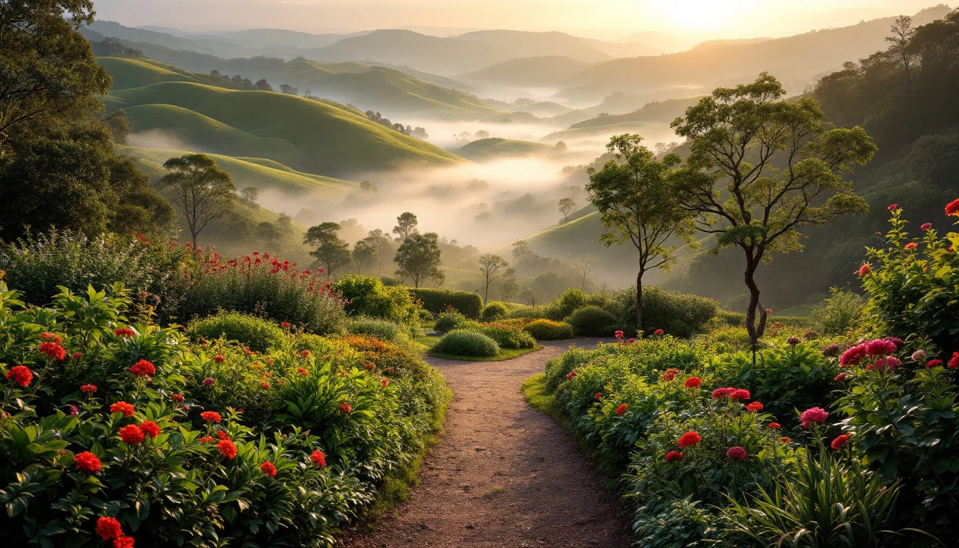 Monbulk and its landscape in the Yarra Ranges