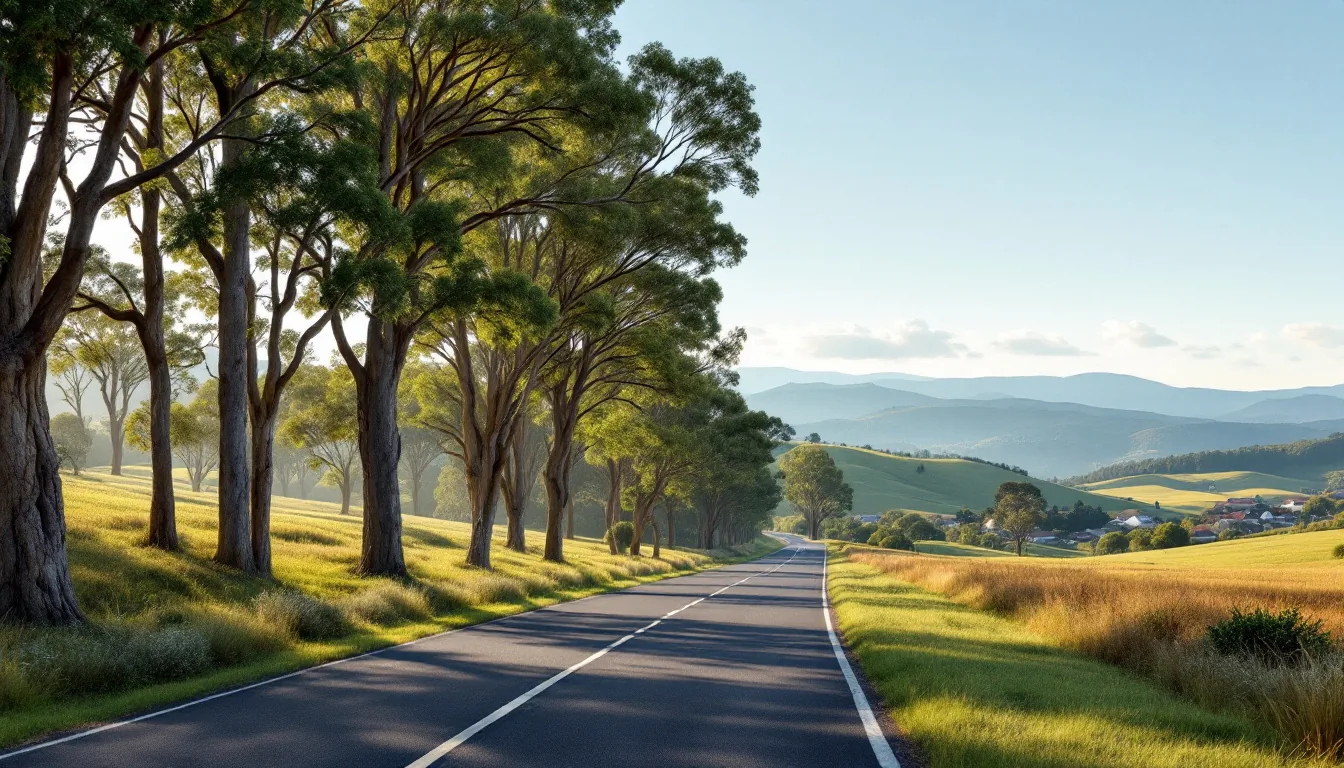 Mount Evelyn and its landscape in the Yarra Ranges