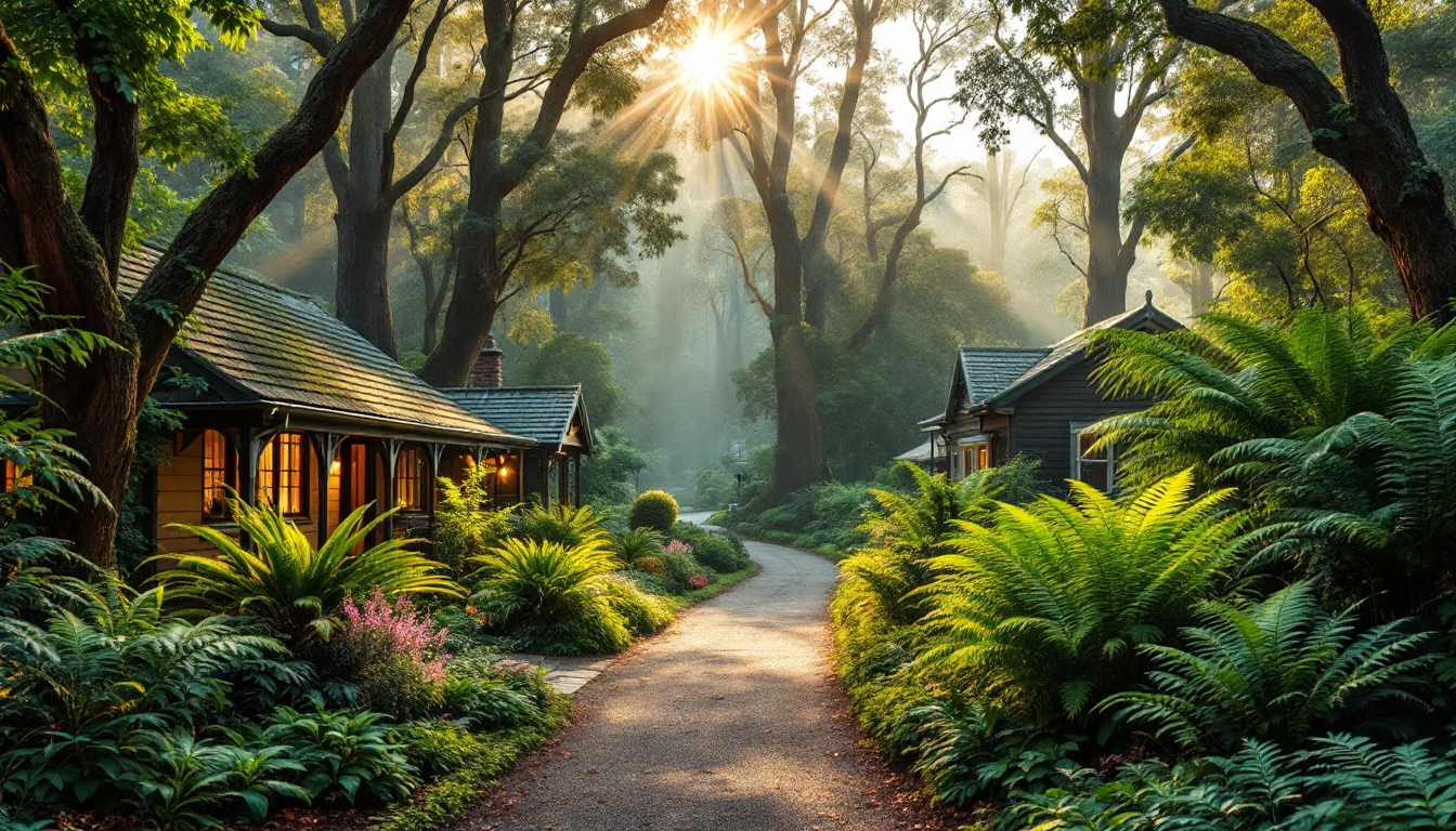 Olinda and its landscape in the Yarra Ranges